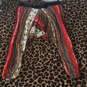Bohemian Flowy Pants